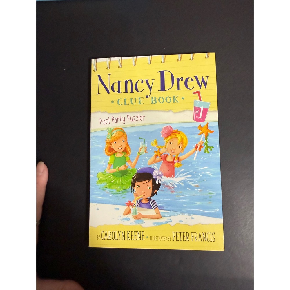 Nancy Drew Clue Book 1 Pool Party Puzzler Carolyn Keene Peter Francis Paperback